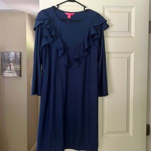 Lilly Pulitzer BNWT navy dress! Perfect for Spring!! Perfect condition!